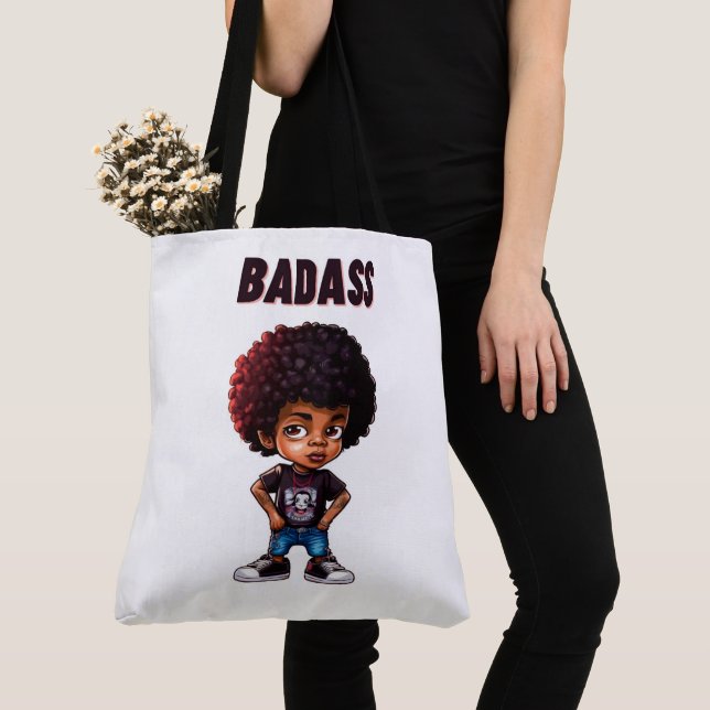Tote Bag BADASS (Close Up)