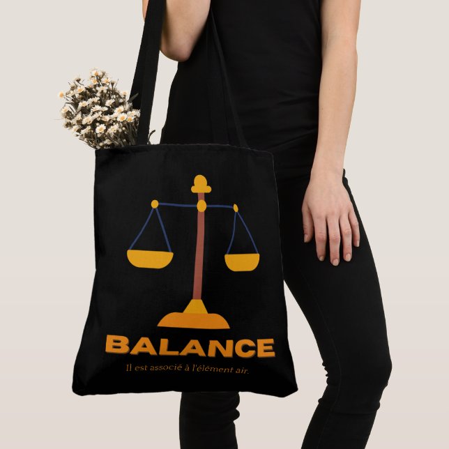 Tote Bag Balance (Close Up)