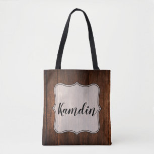 Tote Bag Barn Wood Country Russo