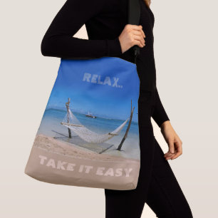 Tote Bag Beach Hammock (personalizável)