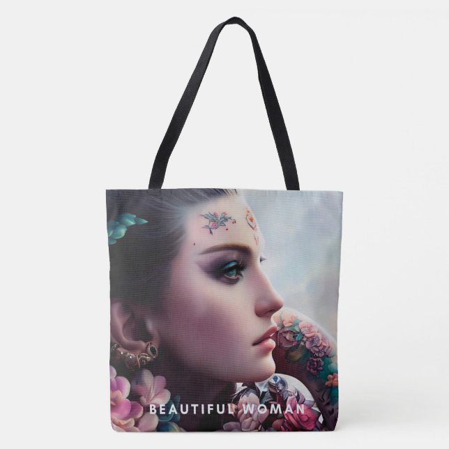 Tote Bag beautiful woman (Frente)