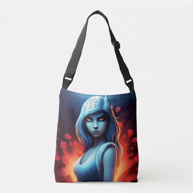 Tote Bag Blue Girl (Frente)