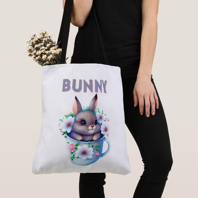 Tote Bag Bunny (Close Up)