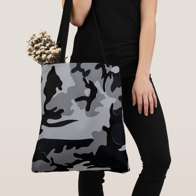 Tote Bag camouflage army (Close Up)