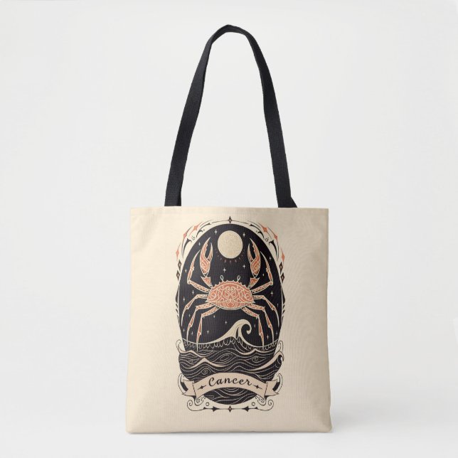 Tote Bag Cancer Celestial (Frente)