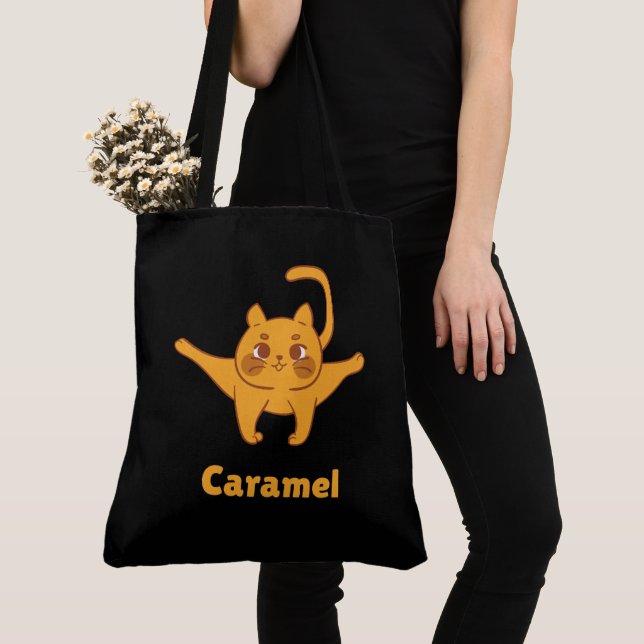 Tote Bag Caramel (Close Up)