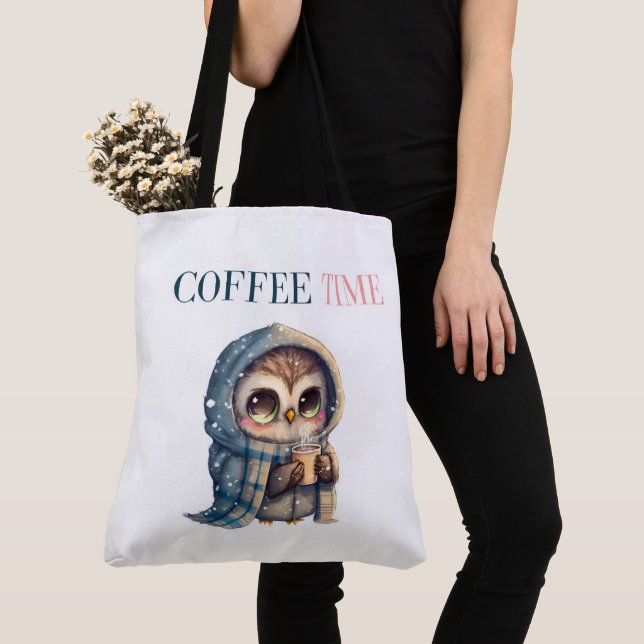 Tote Bag Coffee Time (Close Up)