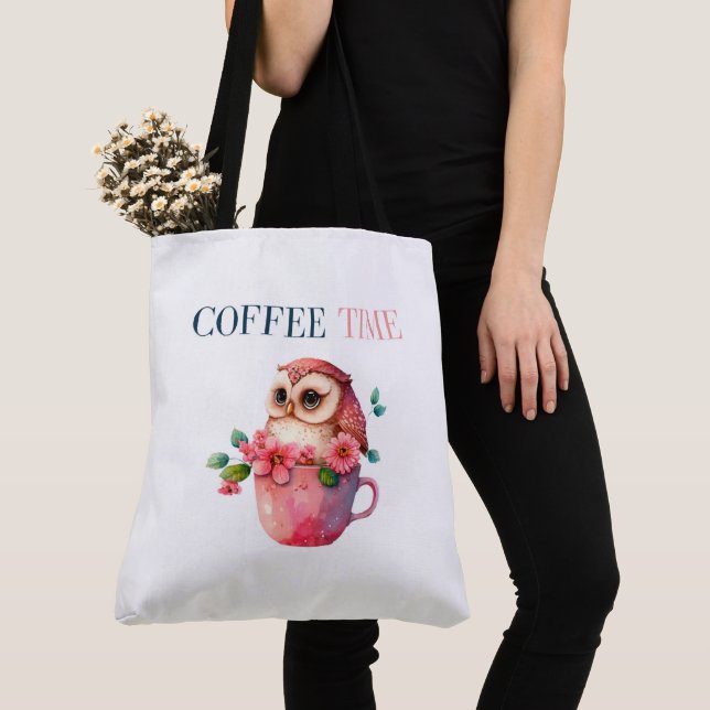 Tote Bag Coffee Time (Close Up)