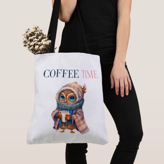 Tote Bag Coffee Time (Close Up)