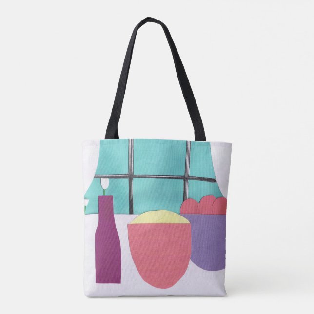 Tote Bag com cenas de cozinha (Verso)