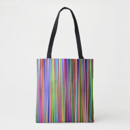 Tote Bag com várias cores distribuídas