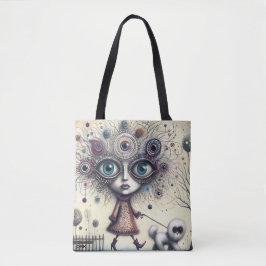 Tote Bag "Cosmic Stroll" por DAKimage
