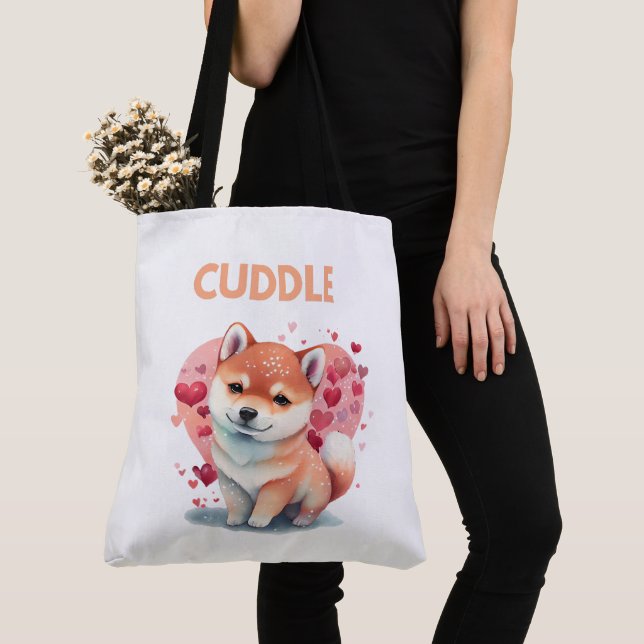 Tote Bag  cuddle (Close Up)