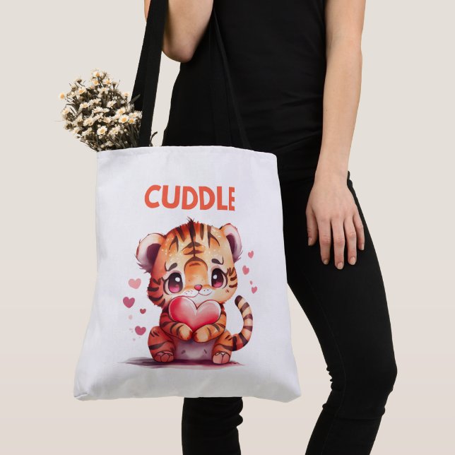 Tote Bag  cuddle (Close Up)