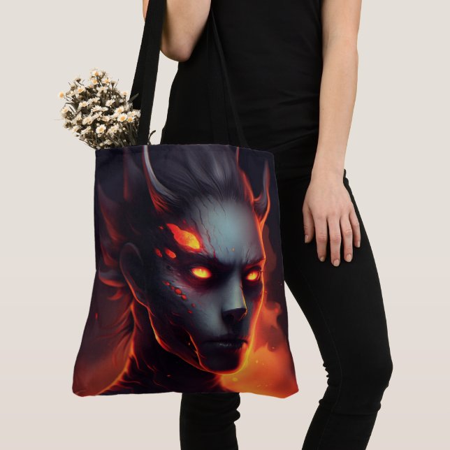 Tote Bag Dance of Flames (Close Up)