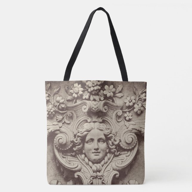 Tote Bag de Detalhes da Arquitetura (Frente)