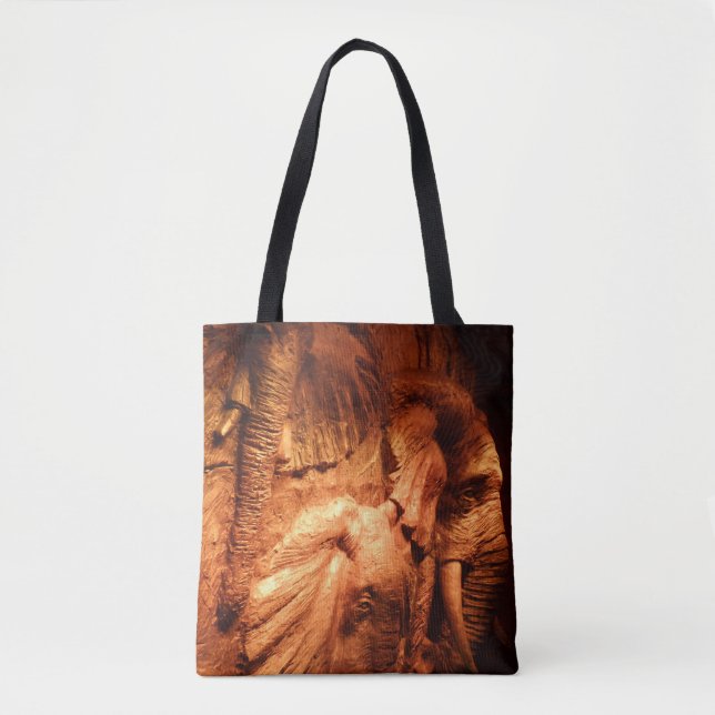 Tote Bag de Elefantes (Frente)
