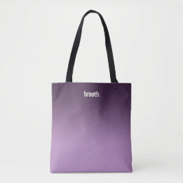 Tote Bag de Ombre Roxo - Cor Mole, Espírito Forte