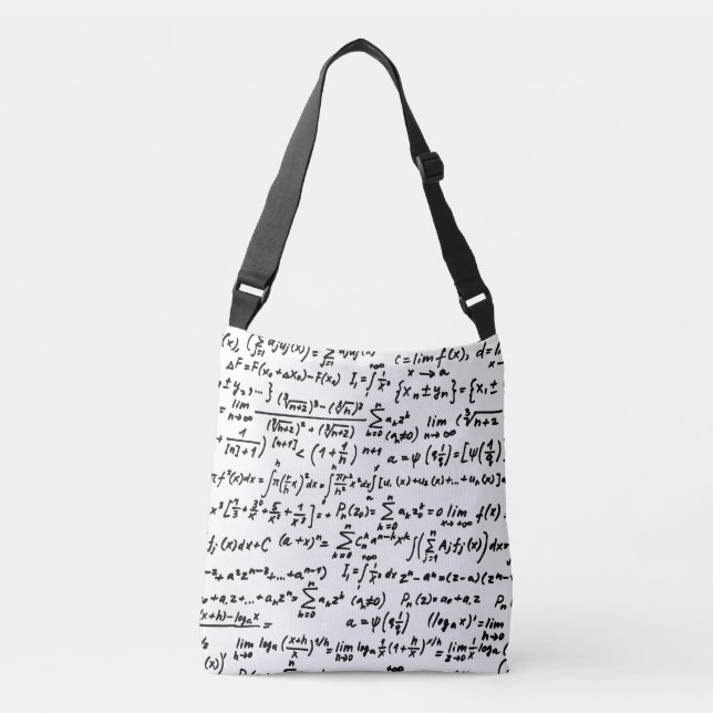 Tote Bag de Padrão Matemático (Frente)
