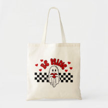 Tote Bag do Dia do Namorados Fantasma, bolsa de pr