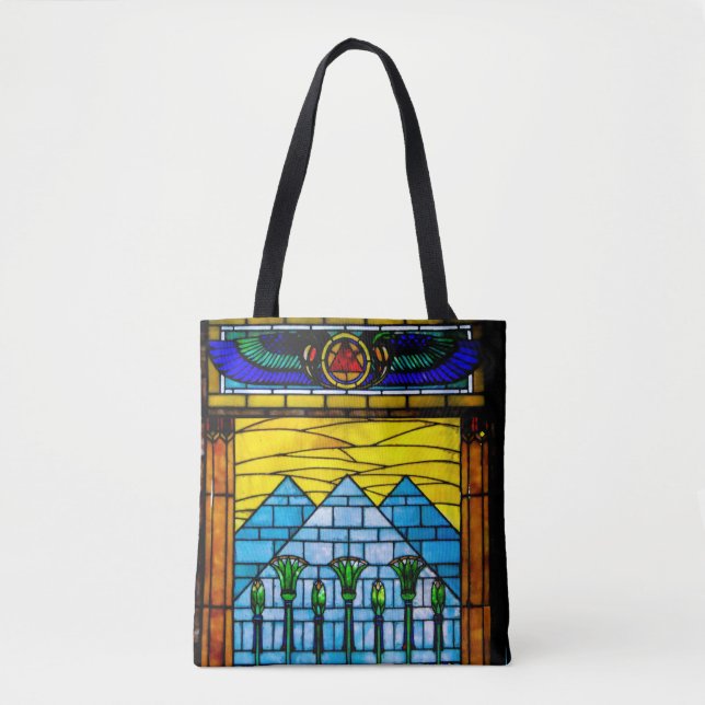 Tote Bag (Estilo de Tota) com Estilo de Pirâmide E (Frente)