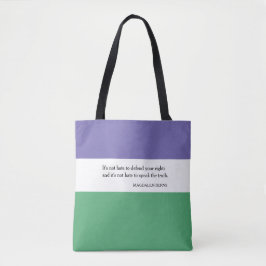 Tote Bag Feminista com a Citação de Magdalen Berns