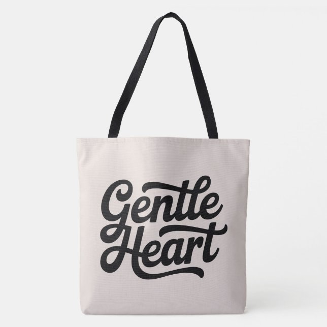 Tote Bag Gentle heart (Frente)