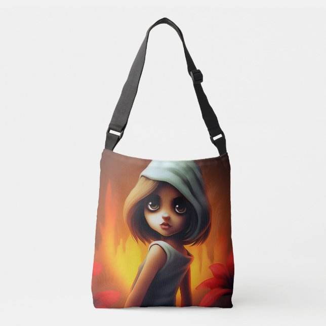 Tote Bag Girl white sweater (Frente)