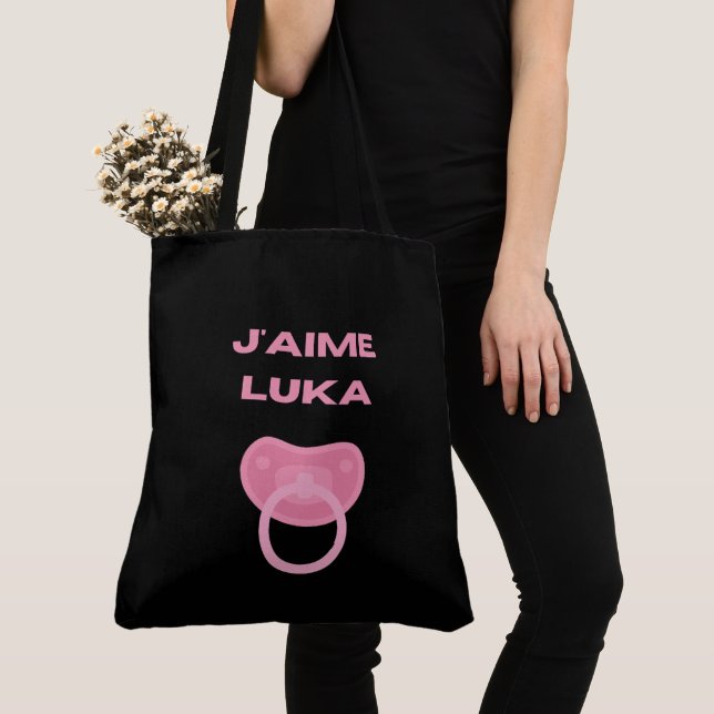 Tote Bag j'aime luka (Close Up)