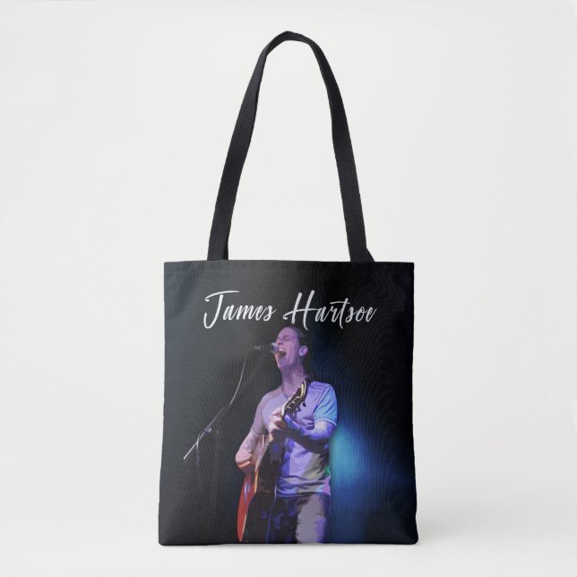 Tote Bag - James Hartsoe cantando (Frente)