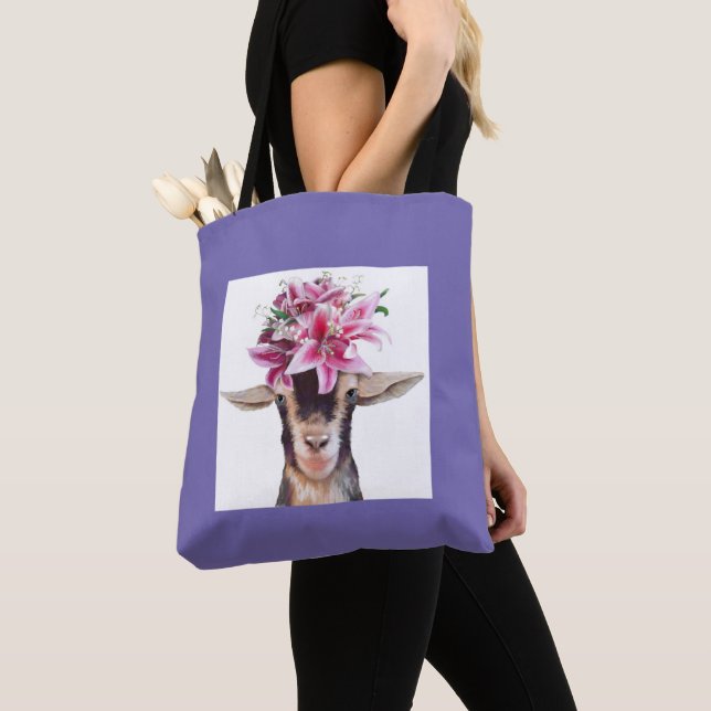 Tote Bag - Lily e Posey os Caprinos (Close Up)