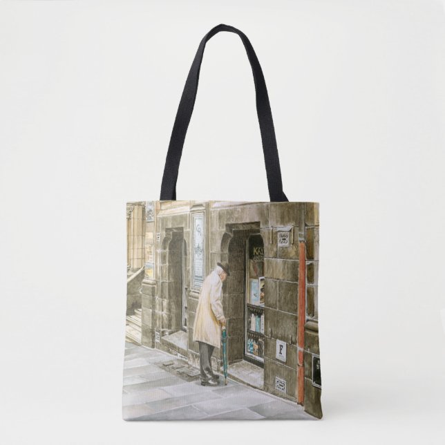 Tote Bag - 'Livros antigos' (Frente)
