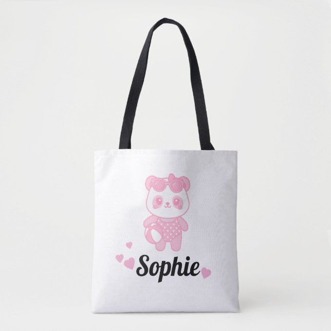 Tote Bag Lotus on the Beach (Frente)