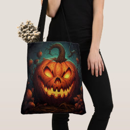 Tote Bag Mad Pumpkin