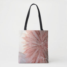 Tote Bag, Média "Flor Pinkish"