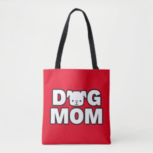Tote Bag MOM DOG (Vermelho)