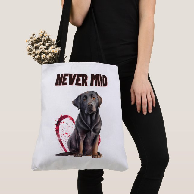 Tote Bag Never mind (Close Up)