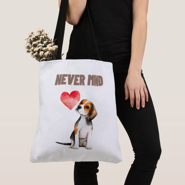 Tote Bag Never mind (Close Up)