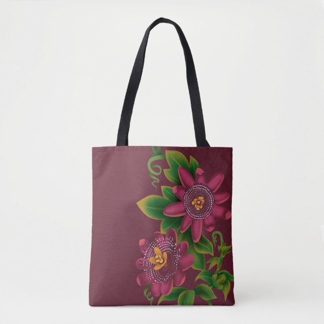 Tote Bag Passion Fruit Illustration (Frente)