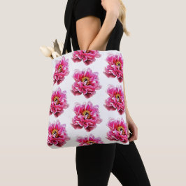 Tote Bag Pink Peonies