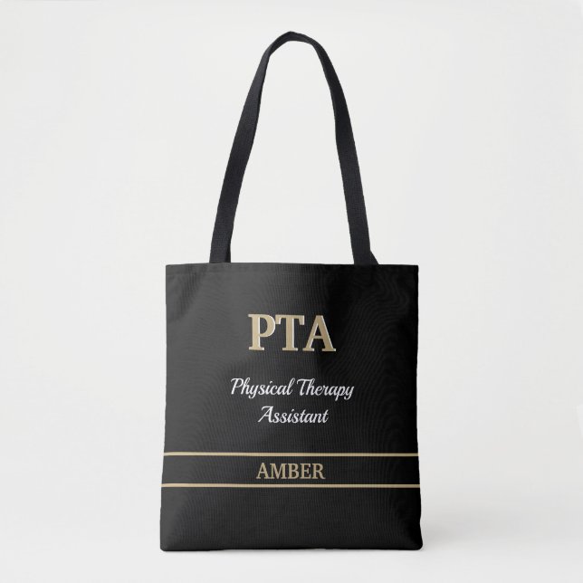 Tote Bag PTA (Physical TherapAssistant) (Frente)