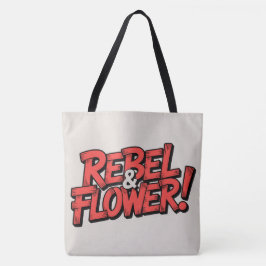 Tote Bag Rebel Flower
