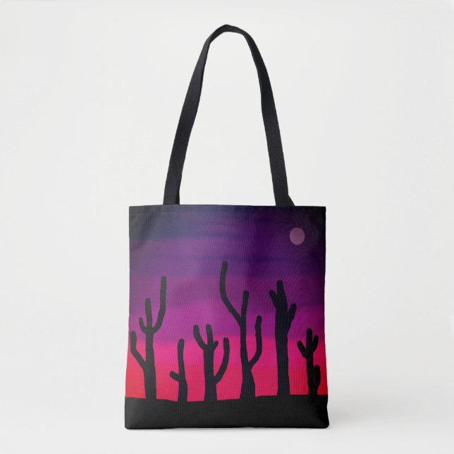 Tote Bag Saguaro Sunset (Frente)
