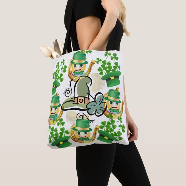 Tote Bag Saint Patrick's Day Horsfere (Close Up)