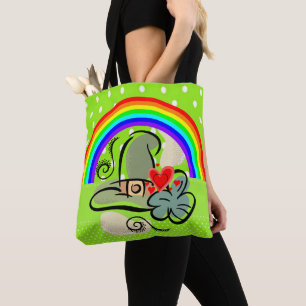 Tote Bag Saint Patrick's Day Rainbow
