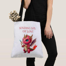Tote Bag Sending Lots of Love