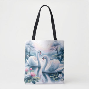 Tote Bag - Swaps em uma lata de lírio Tranquila