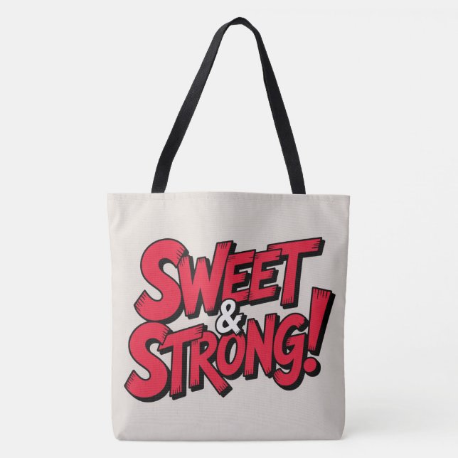 Tote Bag Sweet & strong (Frente)