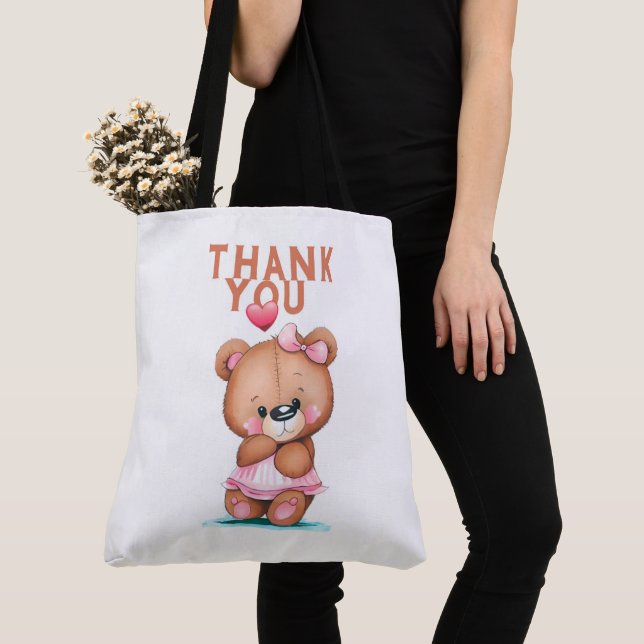 Tote Bag Thank you (Close Up)