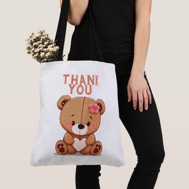 Tote Bag Thank you (Close Up)